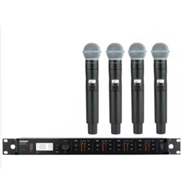 舒尔/SHURE ULXD4QCN/ULXD2+BETA58A/UA874WB 麦克 话筒设备 一拖四手持 无线话筒